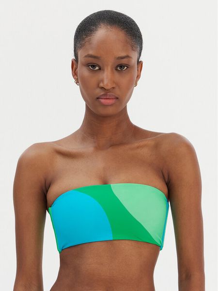 Seafolly Góra od bikini Sorrento 31534-277 Zielony. Zielone bikini damskie Seafolly, bez wzorów. Za 379.99 zł.