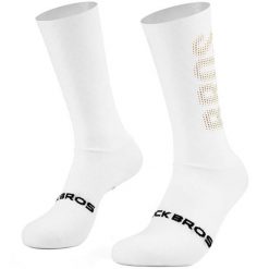 Skarpetki rowerowe dla dorosłych kompresyjne Rockbros RB9006 aero. Białe skarpetki damskie ROCKBROS, bez wzorów. Za 69.00 zł.