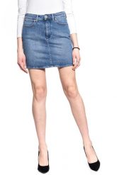 SPÓDNICA DAMSKA JEANSOWA WRANGLER SKIRT W245JX31A 112127934. Spódniczki damskie Wrangler, xs, bez wzorów, z jeansu. Za 159.99 zł.