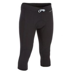 Rybaczki UV surfing z neoprenu 900 męskie. Czarne szorty męskie OLAIAN, na lato, bez wzorów, z elastanu. W wyprzedaży za 29.99 zł.