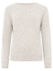 Zwillingsherz Kaszmirowy sweter w kolorze beżowym rozmiar: S. Brązowe swetry klasyczne damskie Zwillingsherz, s, z kaszmiru, bez kołnierzyka. Za 361.99 zł.