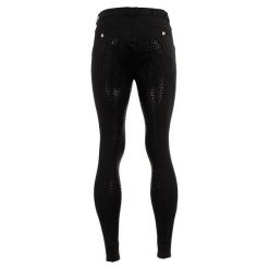 Spodnie jeździeckie o pełnej przyczepności BR Equitation Maikel. Szare spodnie materiałowe męskie BR, bez wzorów, z elastanu. Za 388.00 zł.