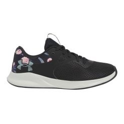 Buty treningowe damskie Under Armour Charged Aurora 2+. Czarne obuwie treningowe damskie Under Armour, na fitness i siłownię. Za 209.99 zł.