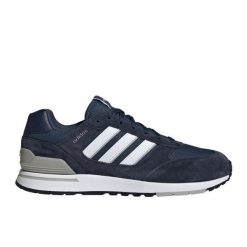 Buty męskie adidas Run 80s ID1261 niebieskie. Niebieskie buty sportowe na co dzień męskie z gumy, bez zapięcia, na fitness i siłownię. Za 458.79 zł.