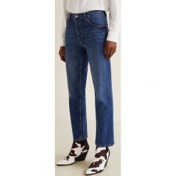 Mango - Jeansy Sayana. Zielone jeansy damskie Mango. W wyprzedaży za 69.90 zł.