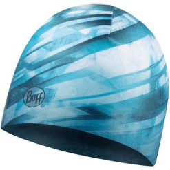 Czapka BUFF THERMONET® BEANIE TONSU AQUA. Niebieskie czapki męskie Buff, bez wzorów, sportowe. Za 91.76 zł.