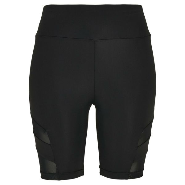 Damskie Szorty z wysoką talią Urban Classics Tech Mesh. Zielone spodenki sportowe damskie Urban Classics, l, z elastanu, rowerowe. Za 117.00 zł.