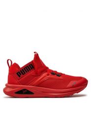 Puma Sneakersy Enzo 2 Refresh Jr 385677 01 Czerwony. Czerwone buty sportowe chłopięce Puma, bez wzorów, z materiału, bez zapięcia. Za 199.00 zł.
