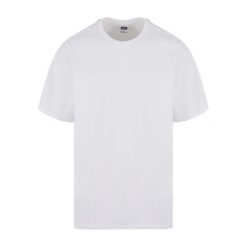 Męska Koszulka Wavy Logo Heavyweight Oversized T-shirt. Białe t-shirty męskie Urban Classics, m, bez wzorów, bez kołnierzyka. Za 119.99 zł.