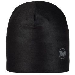 Czapka Buff ThermoNet® Beanie. Czarne czapki męskie Buff, bez wzorów, sportowe. Za 83.99 zł.