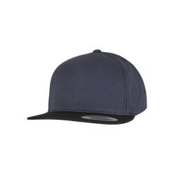 Czapka 5-panelowa Flexfit Classic. Brązowe czapki męskie FLEXFIT, bez wzorów, z materiału, eleganckie. Za 117.00 zł.
