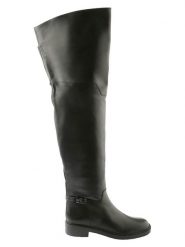 Högl Skórzane kozaki "Serena" w kolorze czarnym rozmiar: 41. Czarne kozaki damskie HÖGL, bez obcasa. Za 850.52 zł.