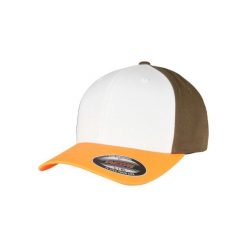 Czapka Flexfit 3-Tone. Białe czapki z daszkiem damskie FLEXFIT, bez wzorów. Za 76.70 zł.