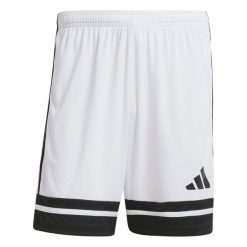 Spodenki męskie adidas Squadra 25. Białe szorty męskie Adidas, bez wzorów, z materiału, sportowe. Za 117.10 zł.