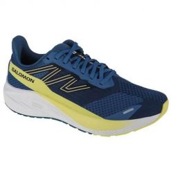 Buty do biegania męskie Salomon Aero Blaze Wide M. Niebieskie obuwie do biegania damskie Salomon. Za 554.15 zł.