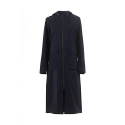 Damska długa kurtka wodoodporna z kapturem Cavallo. Czarne kurtki damskie CAVALLO, bez wzorów, z kapturem. Za 667.50 zł.