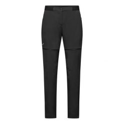 Spodnie turystyczne 2 w 1 damskie Salewa Pedroc 3. Czarne spodnie sportowe damskie Salewa, xs, z materiału, trekkingowe. Za 635.85 zł.