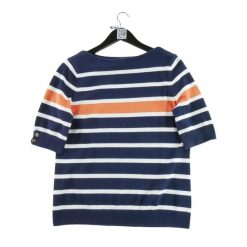 Second life - Damski sweter w kolorze granatowym - Jak nowy. Niebieskie swetry klasyczne damskie Ralph Lauren, bez kołnierzyka. Za 114.17 zł.