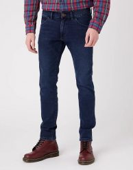 WRANGLER BRYSON MĘSKIE SPODNIE JEANSOWE THIS MOMENT W14XKF21I 112319311. Spodnie materiałowe męskie Wrangler, bez wzorów, z jeansu. Za 239.99 zł.