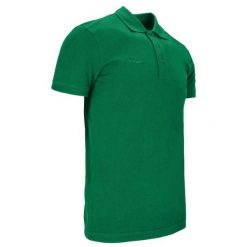 Koszulka Polo KEEZA Velve. Zielone bluzki damskie KEEZA, bez wzorów, sportowe, bez kołnierzyka, bez ramiączek. Za 68.00 zł.