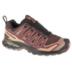 Buty do biegania Salomon Xa Pro 3D v9 Gtx L47583500 brązowe. Brązowe obuwie do biegania damskie . Za 837.65 zł.