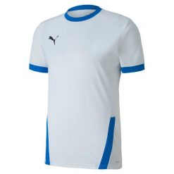 Koszulka męska Puma teamGOAL 23 Jersey. Białe t-shirty sportowe męskie Puma, m, z jersey, bez ramiączek, na fitness i siłownię. Za 79.00 zł.