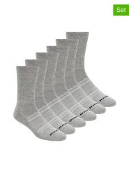 Skechers Skarpety (12 par) w kolorze szarym rozmiar: 43-46. Szare skarpetki męskie Skechers, bez wzorów, ze splotem. Za 78.66 zł.