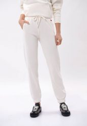 Joggery dresowe, Comfort Fit, N-ZEN. Czerwone spodnie dresowe damskie Volcano, s, bez wzorów, z bawełny. Za 129.99 zł.