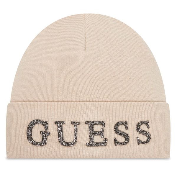 Czapka Guess. Brązowe czapki zimowe damskie Guess. Za 119.99 zł.