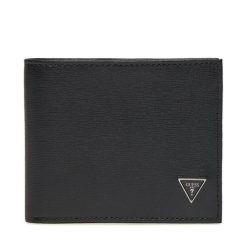 Portfel Guess. Czarne portfele męskie Guess, z aplikacjami. Za 230.99 zł.