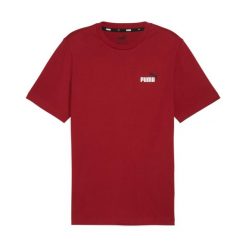 Koszulka sportowa Puma Bawełniana. Czerwone t-shirty sportowe męskie Puma, m, z bawełny, bez ramiączek. Za 59.90 zł.