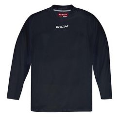 Koszulka treningowa do hokeja dla dorosłych 5000 ml, czarna, rozmiar L. Czarne t-shirty damskie CCM, l, bez wzorów, bez kołnierzyka. Za 178.00 zł.