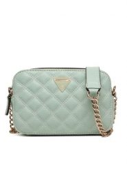 Guess Torebka Giully II HWBQ96 73140 Zielony. Zielone torebki klasyczne damskie Guess, z aplikacjami, ze skóry, bez dodatków. Za 549.99 zł.