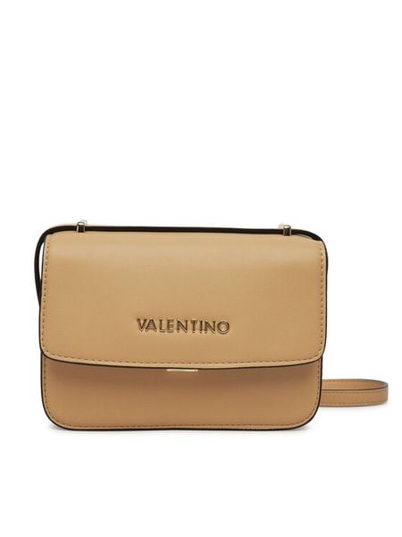 Valentino Torebka VBS8ZT11 Beżowy. Brązowe listonoszki damskie Valentino, bez wzorów, ze skóry, bez dodatków. Za 279.99 zł.