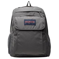 Plecak sportowo-turystyczny dla dorosłych Union Pack Backpack pojemność 27 L. Szare plecaki damskie JanSport, bez wzorów, z materiału, sportowe. Za 225.40 zł.