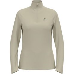 Bluza damska Odlo ESSENTIAL 1/2 ZIP Mid layer. Zielone bluzy bez kaptura damskie Odlo, bez wzorów, bez kaptura. W wyprzedaży za 251.99 zł.