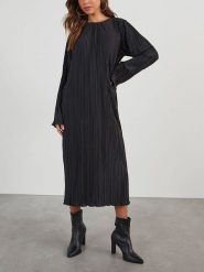 LA Angels Sukienka w kolorze czarnym rozmiar: XL. Czarne sukienki damskie LA Angels, xl, bez wzorów, bez kołnierzyka, bez ramiączek, maxi. Za 200.13 zł.