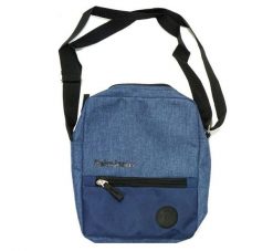 Granatowa Męska Torebka, Saszetka, Listonoszka na Ramię, Casualowa. Niebieskie saszetki męskie Pako Jeans, z poliesteru. Za 47.00 zł.