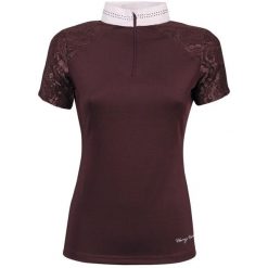 Damska koszulka do zawodów jeździeckich Harry's Horse Venice. Czerwone t-shirty damskie HARRYS HORSE, l, bez wzorów, z elastanu, bez kołnierzyka. Za 276.00 zł.