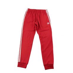 Second life - Adidas spodnie dresowe męskie SST - Jak nowy. Czerwone spodnie sportowe męskie Adidas, z dresówki. Za 173.28 zł.