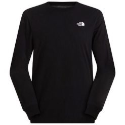 Bluza turystyczna męska The North Face M Evolution Simple Dome L/S Tee. Czarne bluzy bez kaptura męskie The North Face, l. Za 141.00 zł.