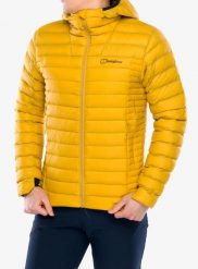 Kurtka ocieplana męska Berghaus Ridge-Nomad Hybrid Down Jacket. Żółte kurtki męskie Berghaus, m, bez wzorów, z materiału, bez kaptura. Za 692.99 zł.