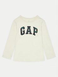 Gap Bluzka 597956-00 Beżowy Regular Fit. Brązowe t-shirty chłopięce GAP, bez wzorów, z bawełny, bez ramiączek. Za 49.99 zł.
