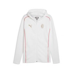Casualowa bluza dresowa Milan AC 2024/25. Białe bluzy bez kaptura męskie Puma, z dresówki. W wyprzedaży za 297.00 zł.