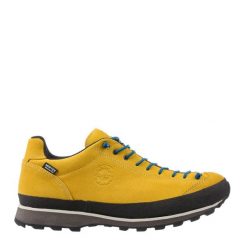 Buty turystyczne męskie LOMER Bio Naturale Low Mtx. Żółte buty trekkingowe męskie LOMER, z gumy, bez zapięcia, trekkingowe. Za 779.99 zł.
