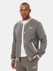 EA7 Emporio Armani Bluza 7M002146 AF10377 U8085 Szary Regular Fit. Szare bluzy bez kaptura męskie EA7 Emporio Armani, m, z bawełny. Za 549.99 zł.