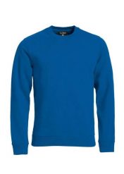 Clique Classic Roundneck blu królewski bluza z kieszenią na zamek – royal blue. Niebieskie bluzy bez kaptura męskie CLIQUE, s, z bawełny. Za 191.75 zł.