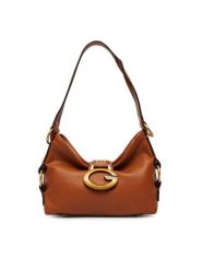 Guess Torebka Camden Mini HWBB93 08720 Brązowy. Brązowe torebki klasyczne damskie Guess, z aplikacjami, ze skóry, bez dodatków. Za 589.99 zł.
