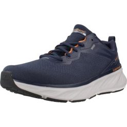 Tenisówki Skechers Model Edgeride - Exxo Kolor Niebieski. Brązowe trampki i tenisówki męskie Skechers, bez wzorów, z dzianiny, bez zapięcia. Za 269.99 zł.
