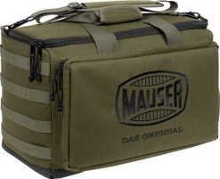 Torba transportowa Mauser green. Zielone torby męskie na ramię MAUSER, bez wzorów, z materiału, na ramię, małe. Za 566.37 zł.